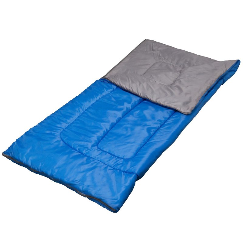 Stansport 512-50 Youth Sleeping Bag, 58 in L, 28 in W, Polyester