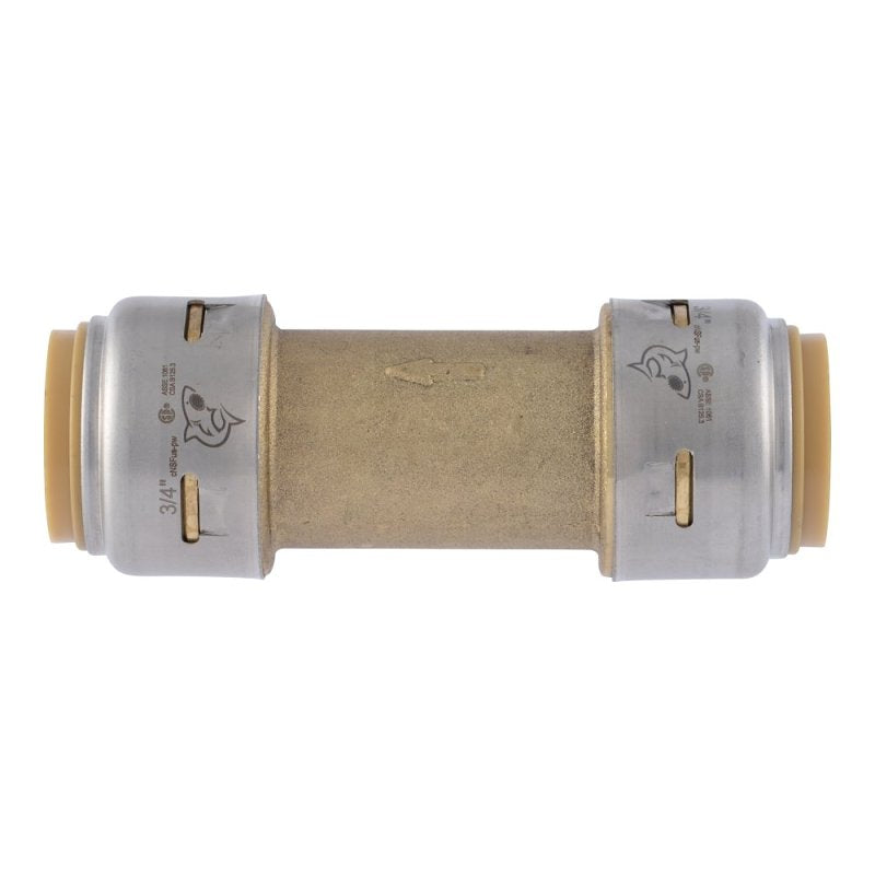 SharkBite Max Series UR2016A Check Valve, 3/4 in, PTC, 200 psi Pressure, Brass Body