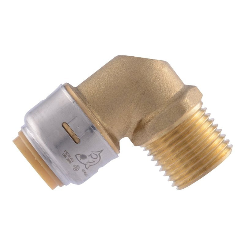 SharkBite Max male adapter elbow ½” PTC x 1/2” MNPT
