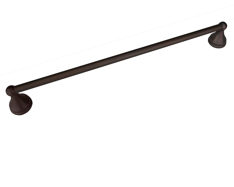 Boston Harbor L5024-50-103L Towel Bar, 24 in L Rod, Oil-Rubbed Bronze, Surface