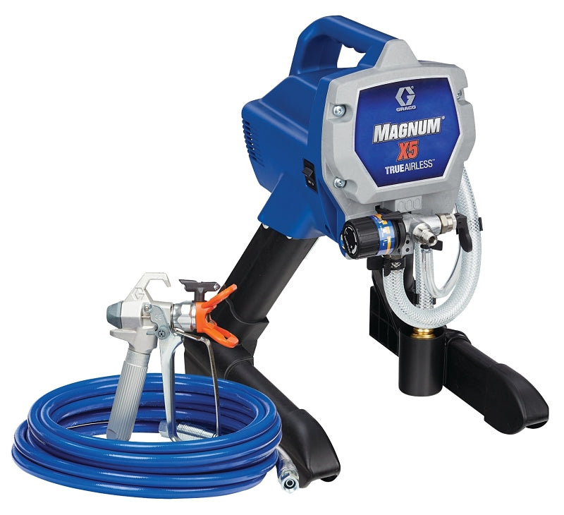 Graco 262800 Electric TrueAirless Sprayer, 0.5 hp, 75 ft L Hose, 0.009, 0.011, 0.013, 0.015 in Tip, 1/4 in Dia Hose