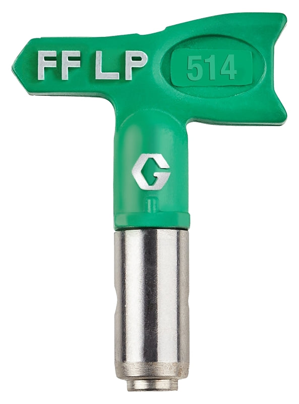 Graco FFLP514 Low-Pressure Spray Tip, 0.014 in Tip, Tungsten Carbide