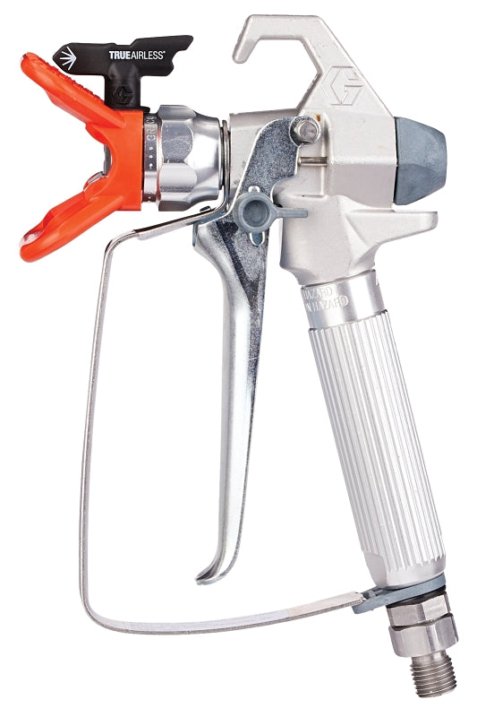 Graco 243012 Spray Gun, Sprayer Fluid Delivery, 3600 psi Pressure, 0.015 in Dia Nozzle, 10 in Pattern, 4-Finger Trigger
