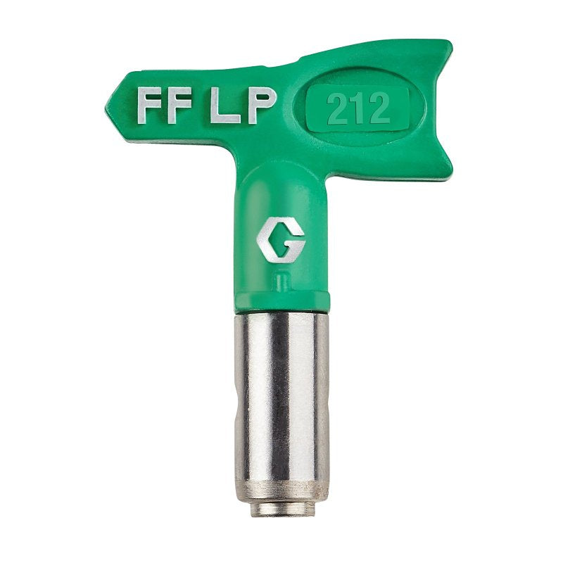 Graco FFLP212 Fine Finish Switchtip, 4 in W Fan, 0.01 in Tip, Tungsten Carbide