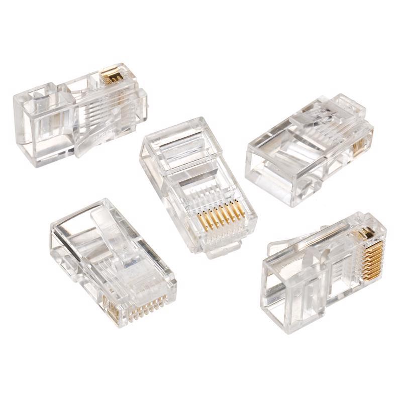 Ideal Industries RJ-45 Modular Plugs 100 ohm 100 MHz 10 pk