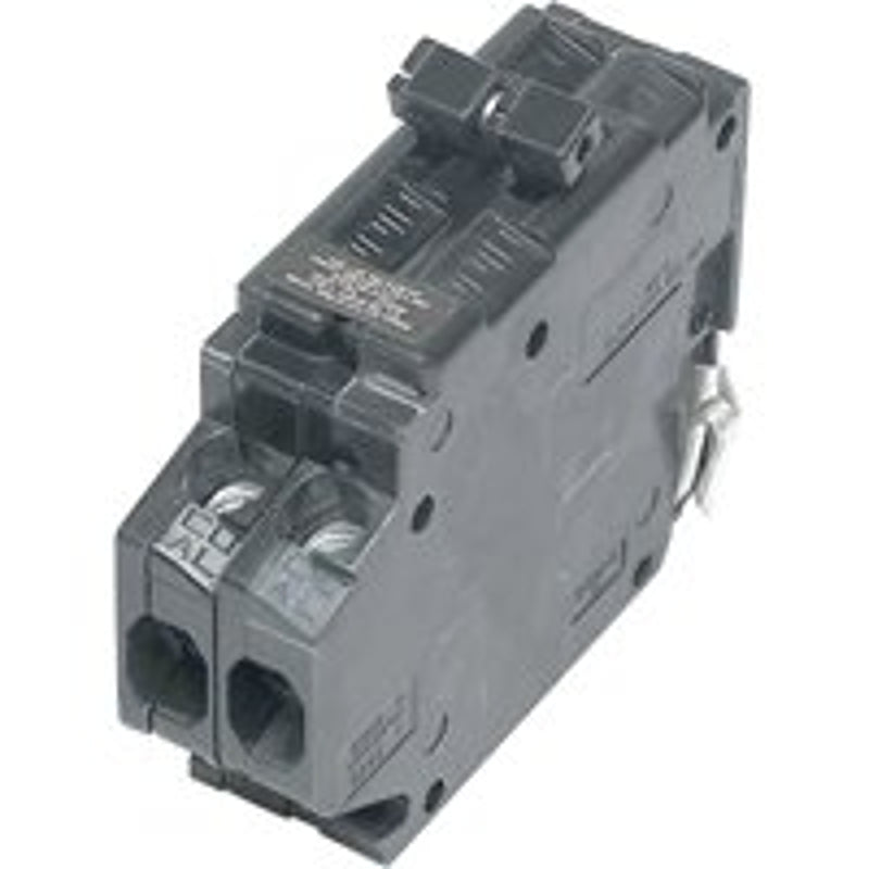 Challenger UBITBA220 Circuit Breaker, Type UBITBA, 20 A, 2-Pole, 120/240 V, Standard Trip, Plug Mounting, Black