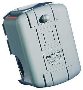 Square D Pumptrol FSG2J20M4BP Pressure Switch, 1-Phase, 115/230 V, NEMA 1 Enclosure