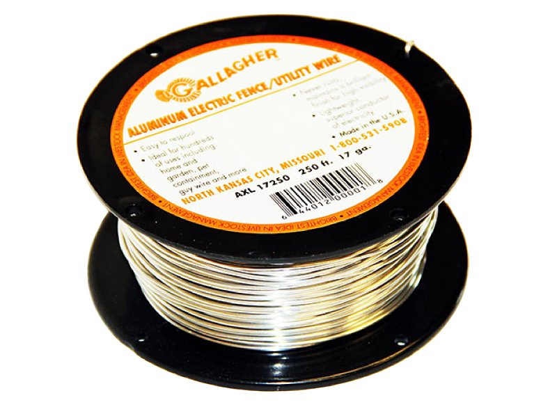 FENCE WIRE ELECTRIC 17GA 250FT