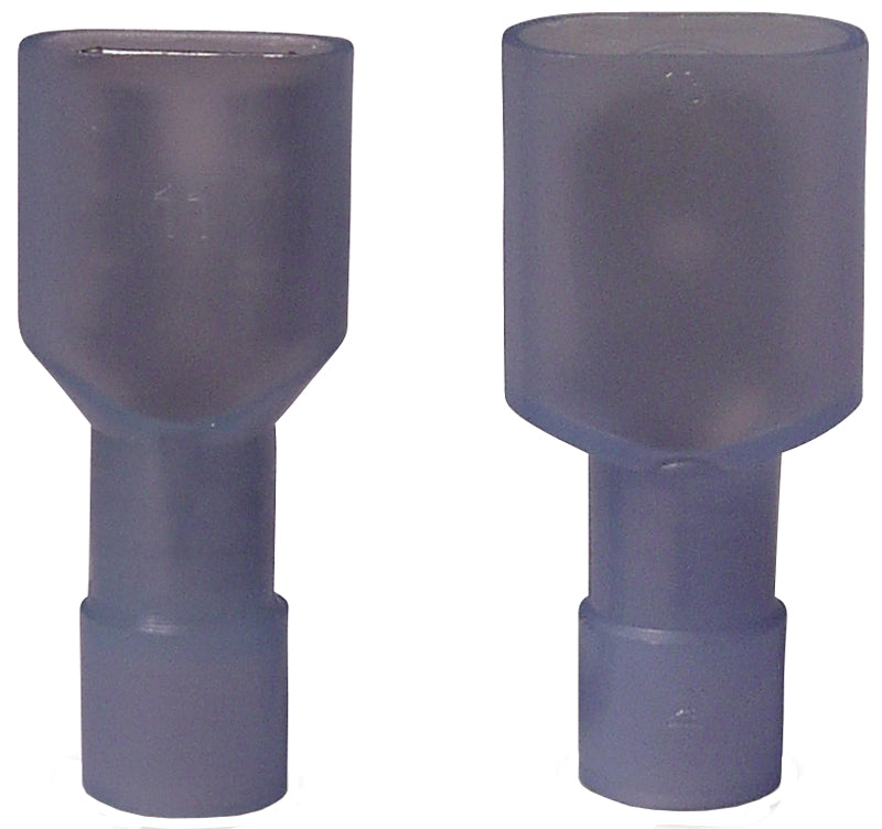 Gardner Bender 20-153P Disconnect Terminal, 600 V, 16 to 14 AWG Wire, 1/4 in Stud, Vinyl Insulation, Blue