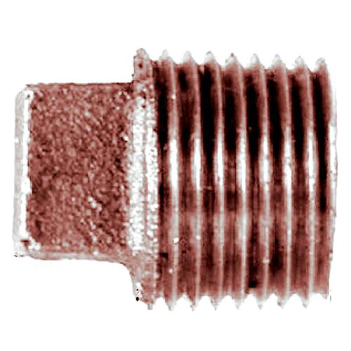 Bronze Square Head Plug, 1/2"