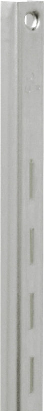 Knape & Vogt 80 Series 80 TI 24 Shelf Standard, 320 lb, 16 ga Thick Material, 5/8 in W, 24 in H, Steel, Titanium, Pack of 10
