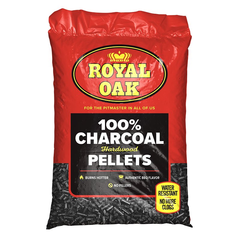 Royal Oak 800-000-285 Grill Pellet, Charcoal Hardwood, 20 lb