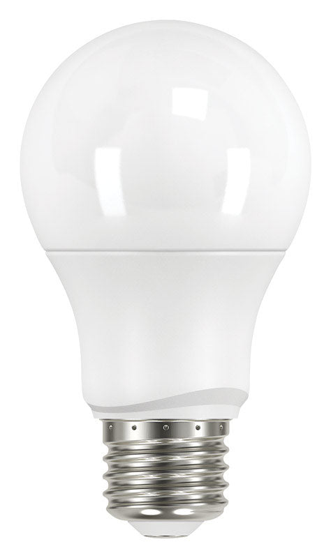 Satco A19 E26 (Medium) LED Bulb Warm White 40 Watt Equivalence 1 pk, Pack of 6