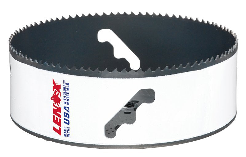Lenox Speed Slot 30096-96L Hole Saw, 6 in Dia, Bi-Metal Cutting Edge