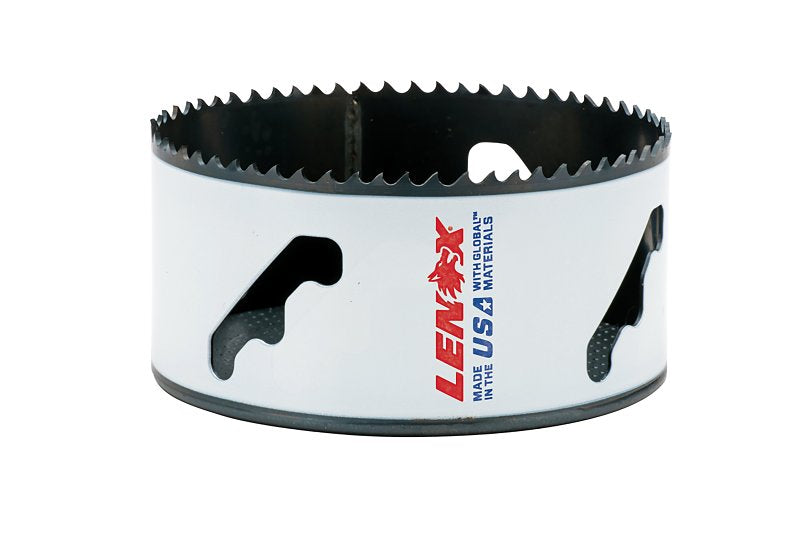 Lenox Speed Slot 30068-68L Hole Saw, 4-1/4 in Dia, Bi-Metal Cutting Edge