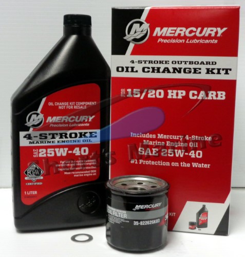 W15/20 HP 4-STR OIL CHANGE KT