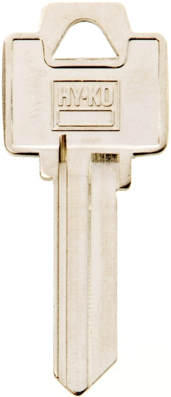 Hy-Ko 11050WR5 Key Blank, Brass, Nickel, For: Weiser Cabinet, House Locks and Padlocks, Pack of 50