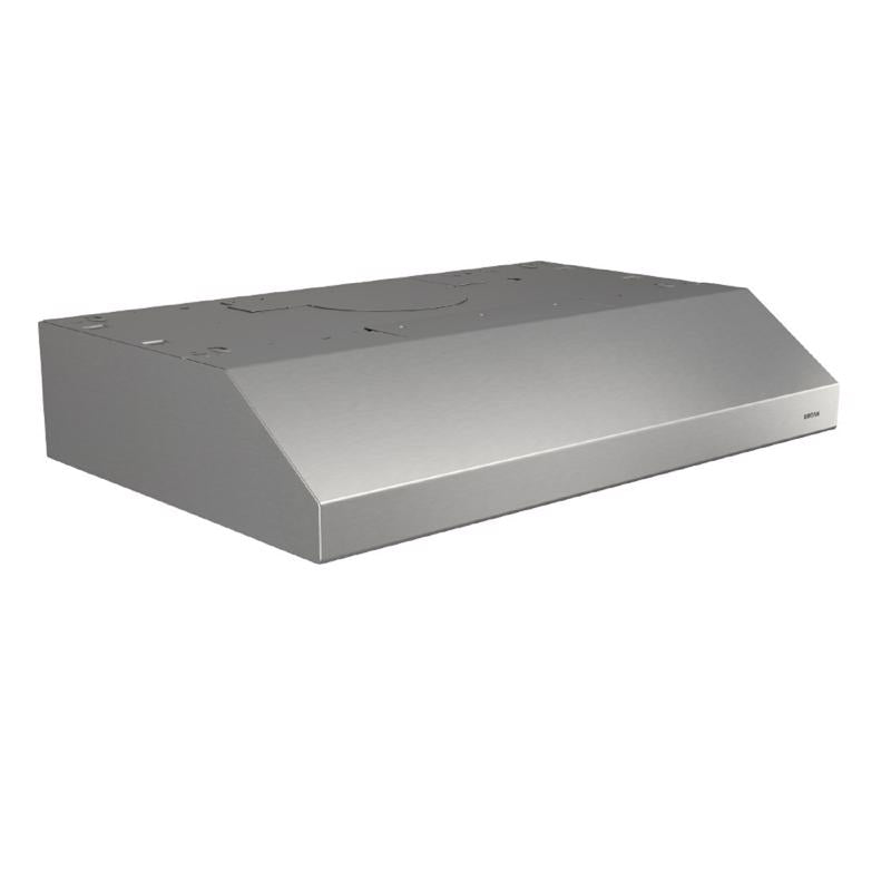 Broan-NuTone Glacier 30 in. W Silver Range Hood