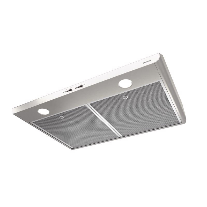 Broan-NuTone Sahale 30 in. W Silver Range Hood