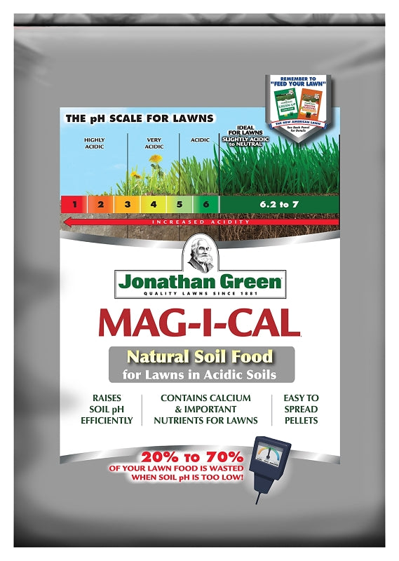 Jonathan Green Mag-I-Cal 11352 Soil Food, 54 lb Bag, Granular, Brown