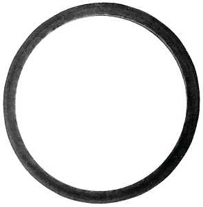 Danco 36644B Medium Wall Faucet Washer, 1-1/4 in ID x 1-7/16 in OD Dia, 3/16 in Thick, Rubber, For: 1-1/4 in Size Tube, Pack of 5