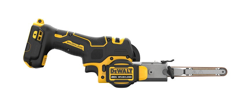 DEWALT DCM200B Portable Bandfile, Tool Only, 20 V Battery, 18 in L Blade, 0.5 in W Blade
