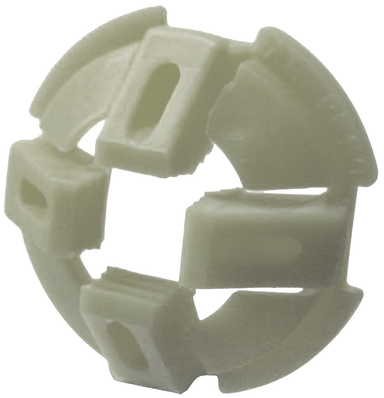 Halex 27511 Cable Connector, 3/8 in, 3-31/32 in L, Nylon, Gray, Push-In, 5/BAG