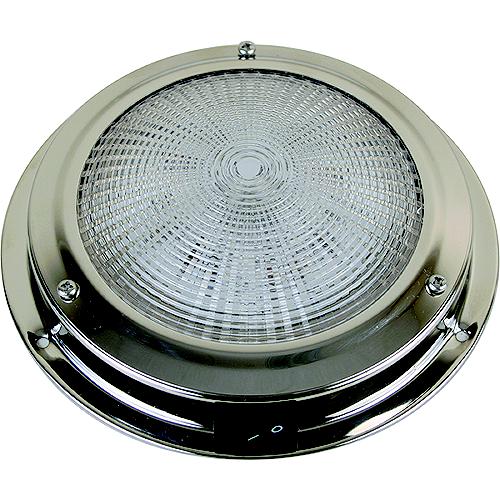 Scandvik LED Dome Light, 6-5/8″