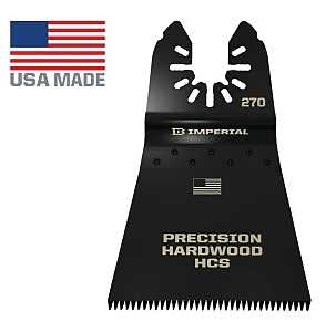 Imperial Blades IBOA270-1 Oscillating Blade, One-Size, 14 TPI, HCS, 2-1/2 in W, 1/PK