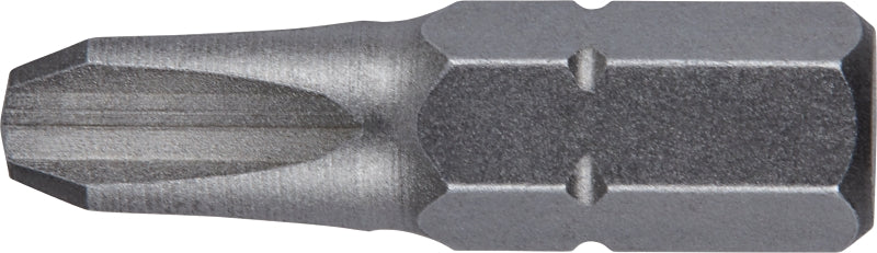 Irwin IWAF21PH3B25 Insert Bit, #3 Drive, Phillips Drive, 1/4 in Shank, Hex Shank, 1 in L, S2 Steel, 25/PK