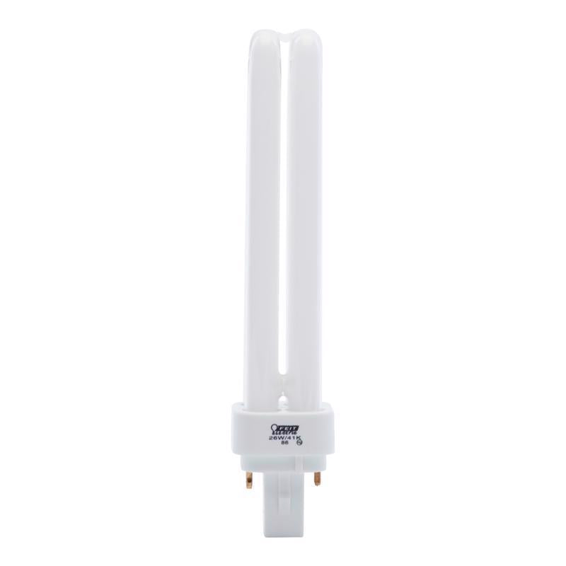 Feit 26 W PL 1.3 in. D X 6.68 in. L CFL Bulb Cool White Specialty 4100 K 1 pk
