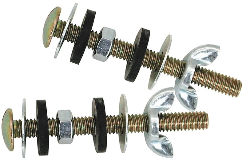 Danco 88911 Tank-To-Bowl Bolt Set, Steel, Yellow Zinc-Plated, For: Toilet Tanks