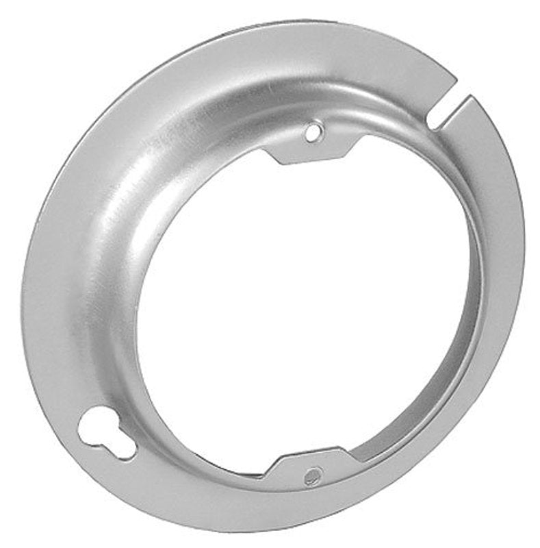 Southwire 54C3-5/8-UPC Fixture Ring, 4 in W, Round, Steel, Silver, Galvanized