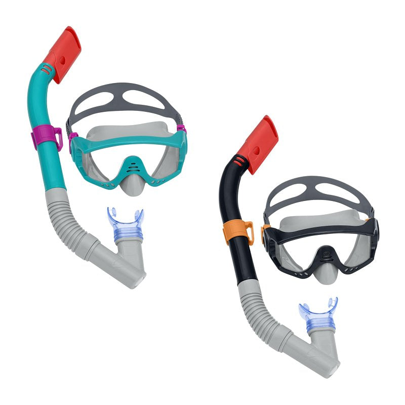 Bestway Spark Wave Series 24068 Snorkel Set, Unisex, Polycarbonate/PVC, Assorted