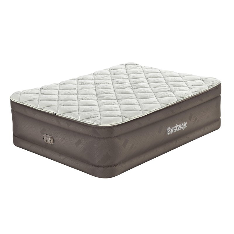 AIR MAT DUVET TOP W/PUMP QUEEN