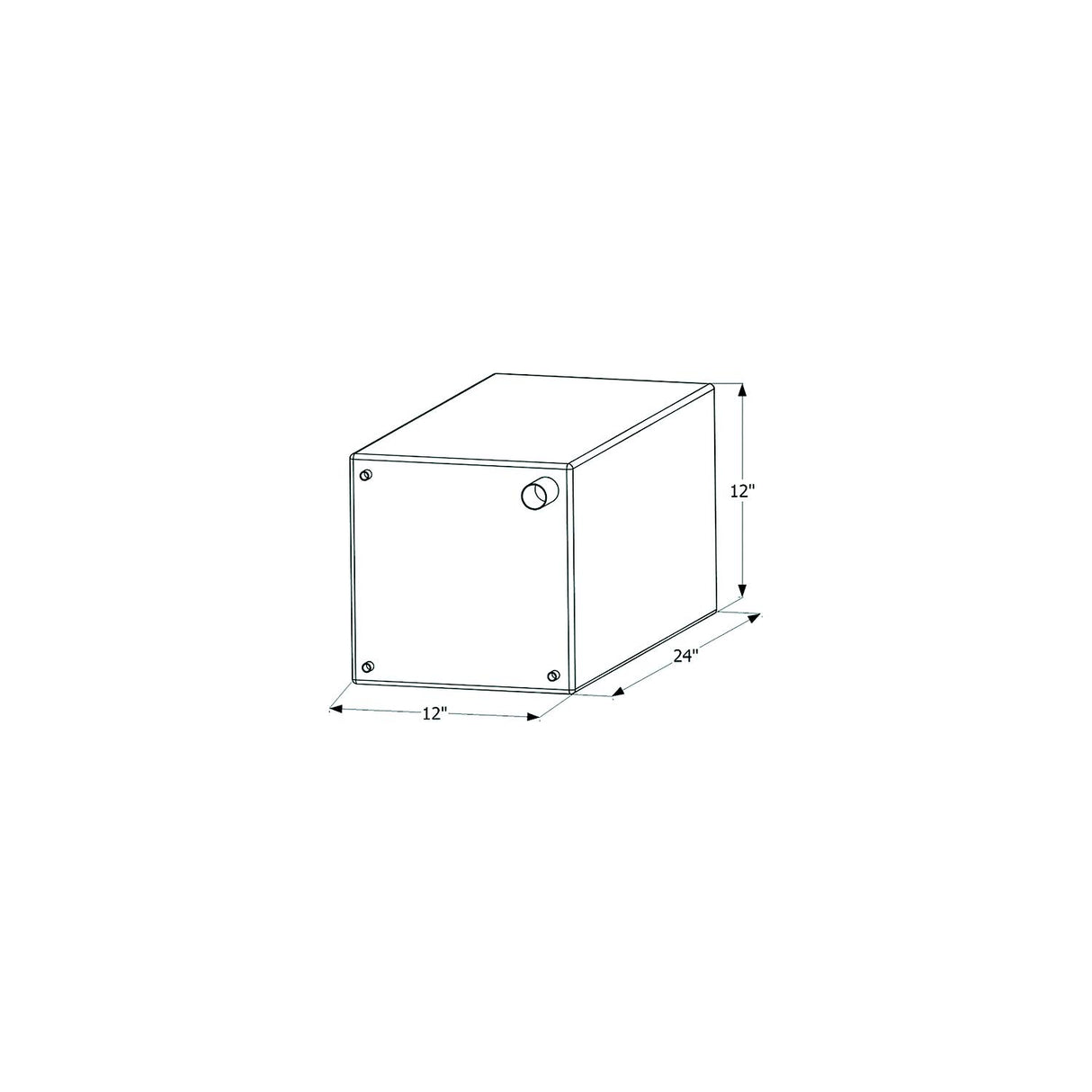 Icon Fresh Water Replacement Tank, 15 Gal.