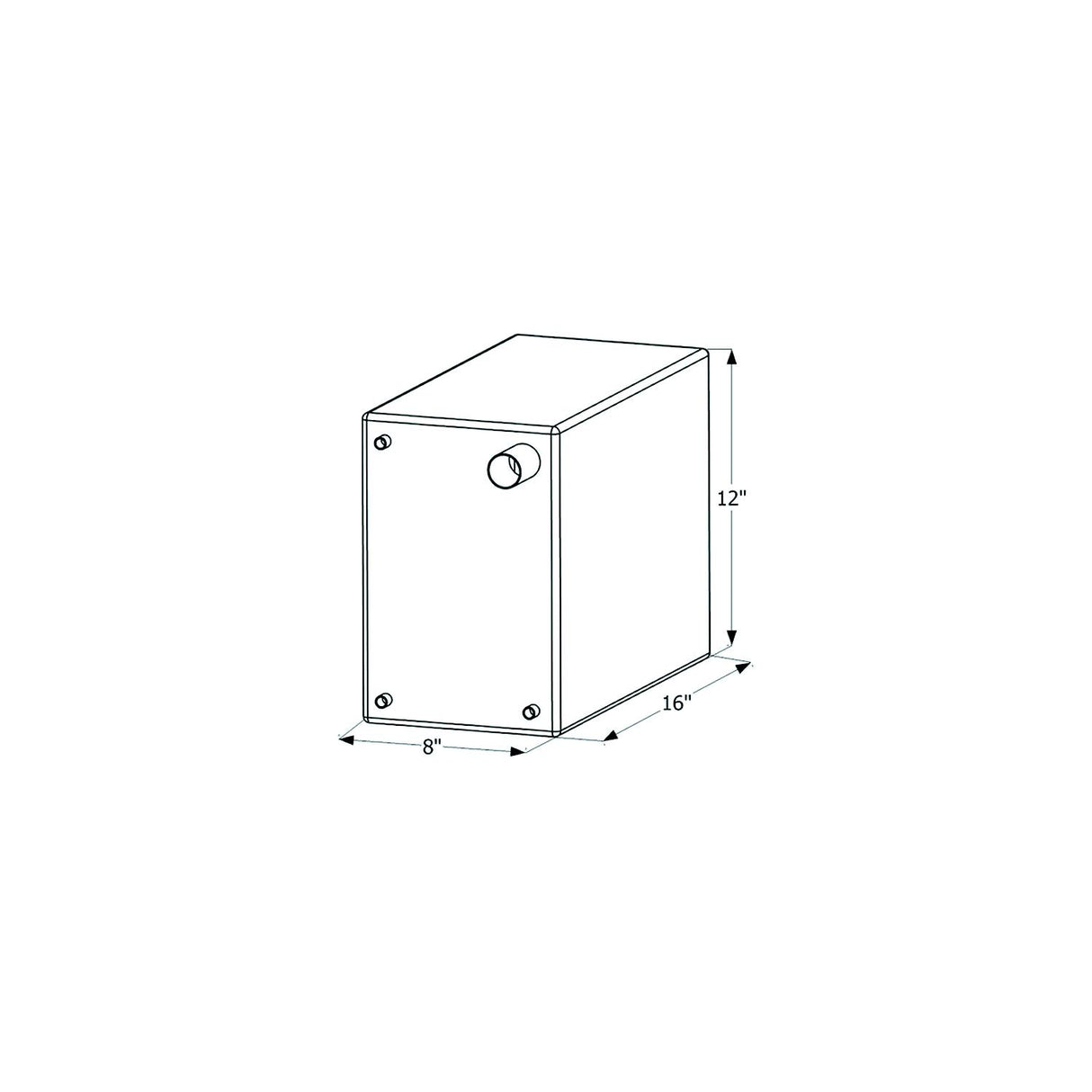 Icon Fresh Water Replacement Tank, 6 Gal.