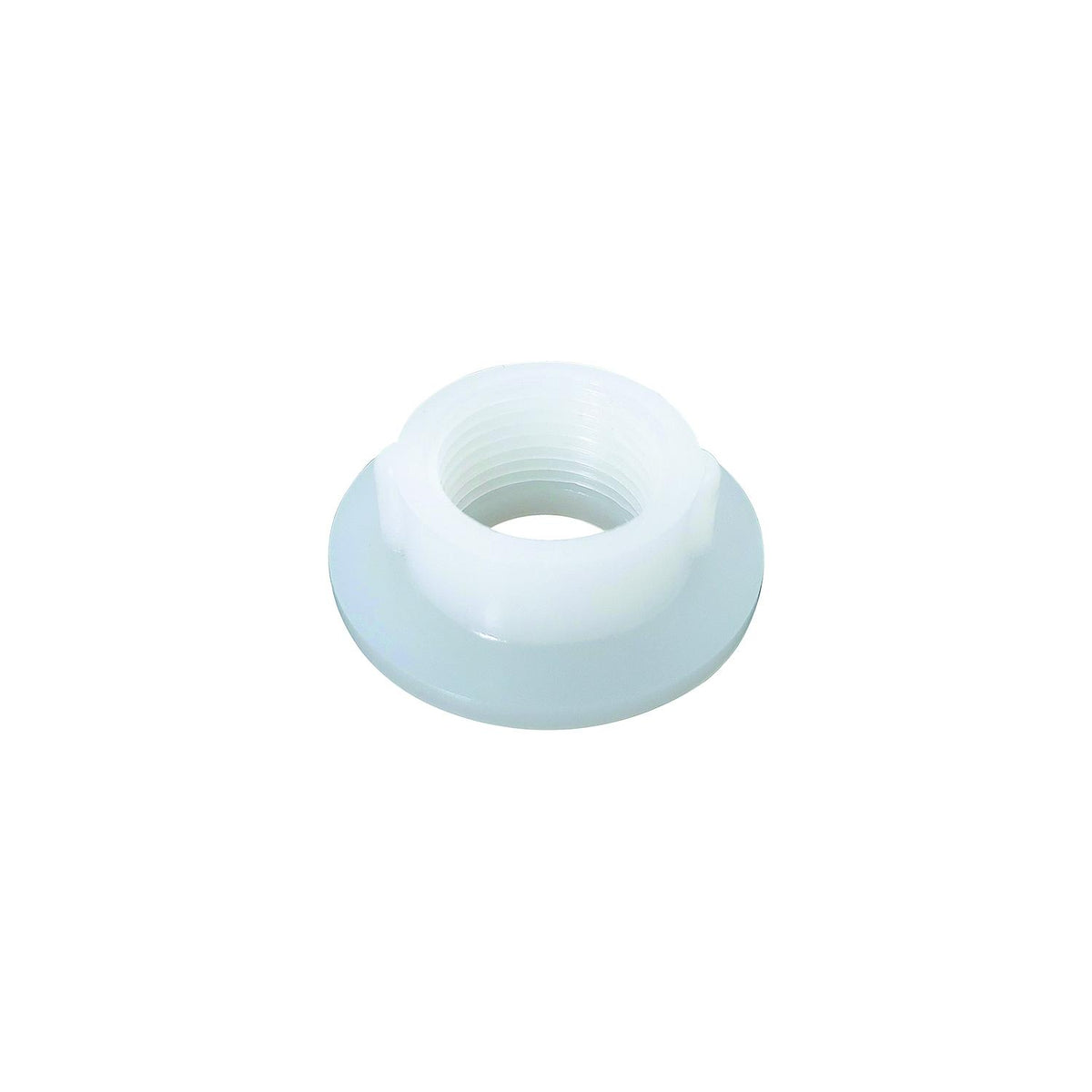 Icon 14171 Fresh Water Tank Raised Threaded Spin Weld Fitting, 3/4″ White