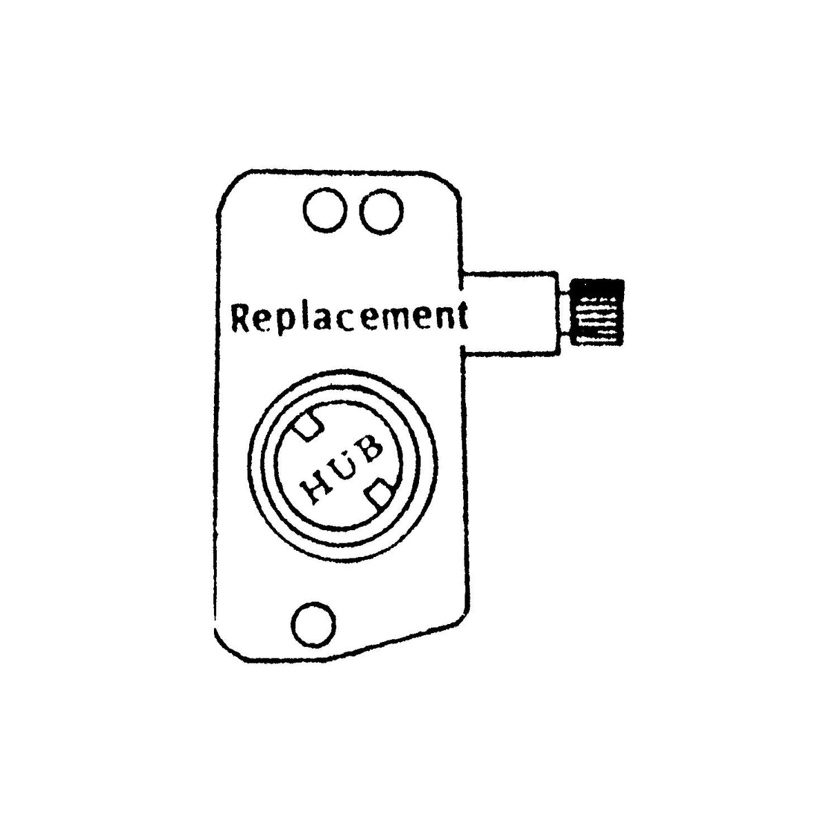 Strybuc 1716P Window Operator w/ 1/2 Hub Projection