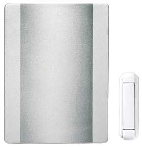 CHIME/BUTTON B/O SATIN NICKLE
