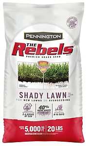 The Rebels 100543727 Grass Seed, 20 lb Bag