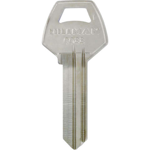 HILLMAN Traditional Key House/Office Universal Key Blank Single, Pack of 10