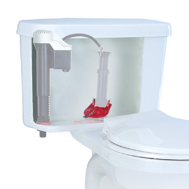 Korky Plus Bulk 12-Pack Toilet Flapper Red Rubber For Universal