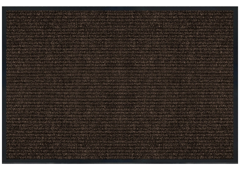 Multy Home Platinum 1005382 Utility Floor Mat, 3 ft L, 4 ft W, 1/4 in Thick, Polyester Rug, Charcoal