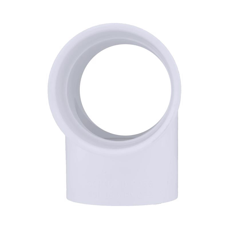 Charlotte Pipe Schedule 40 4 in. Slip X 4 in. D Slip PVC Tee 1 pk