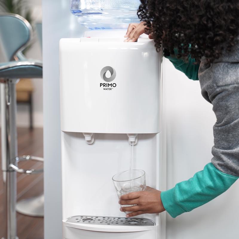 Primo Water 3-5 gal White Water Dispenser Plastic