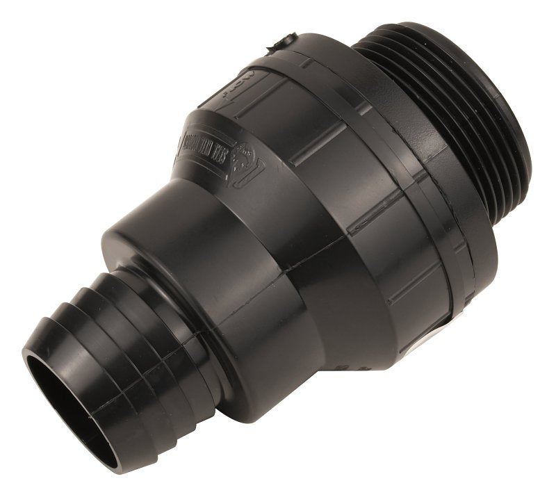 Water Source SPC150-RM Sump Check Valve, 1-1/4 x 1-1/2 in, Rubber Body
