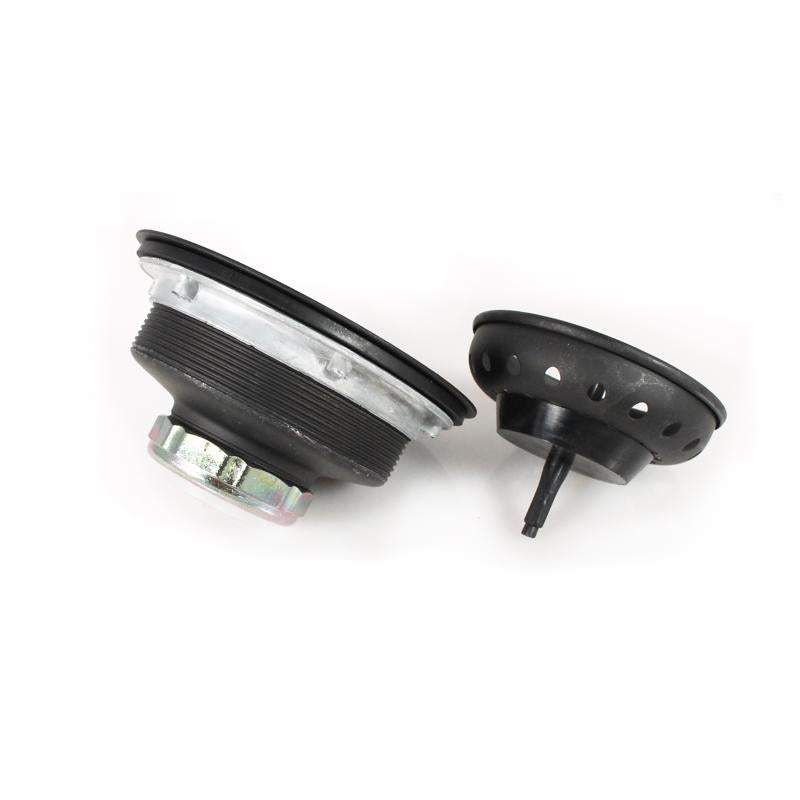 Ace 3-1/2 in. D Black Stainless Steel Basket Strainer Assembly