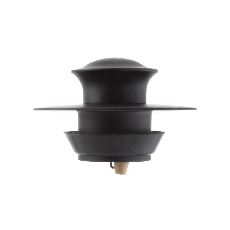 Danco 3 in. Matte Black Round Drain Cover