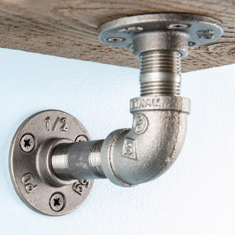 STZ Industries Pipe Decor Iron Flange 1/2 in.